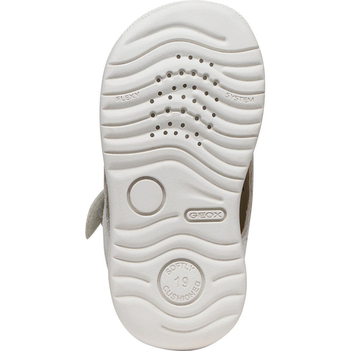 Sandales  B SANDAL MACCHIA GIR blanc cassé/argent, GEOX