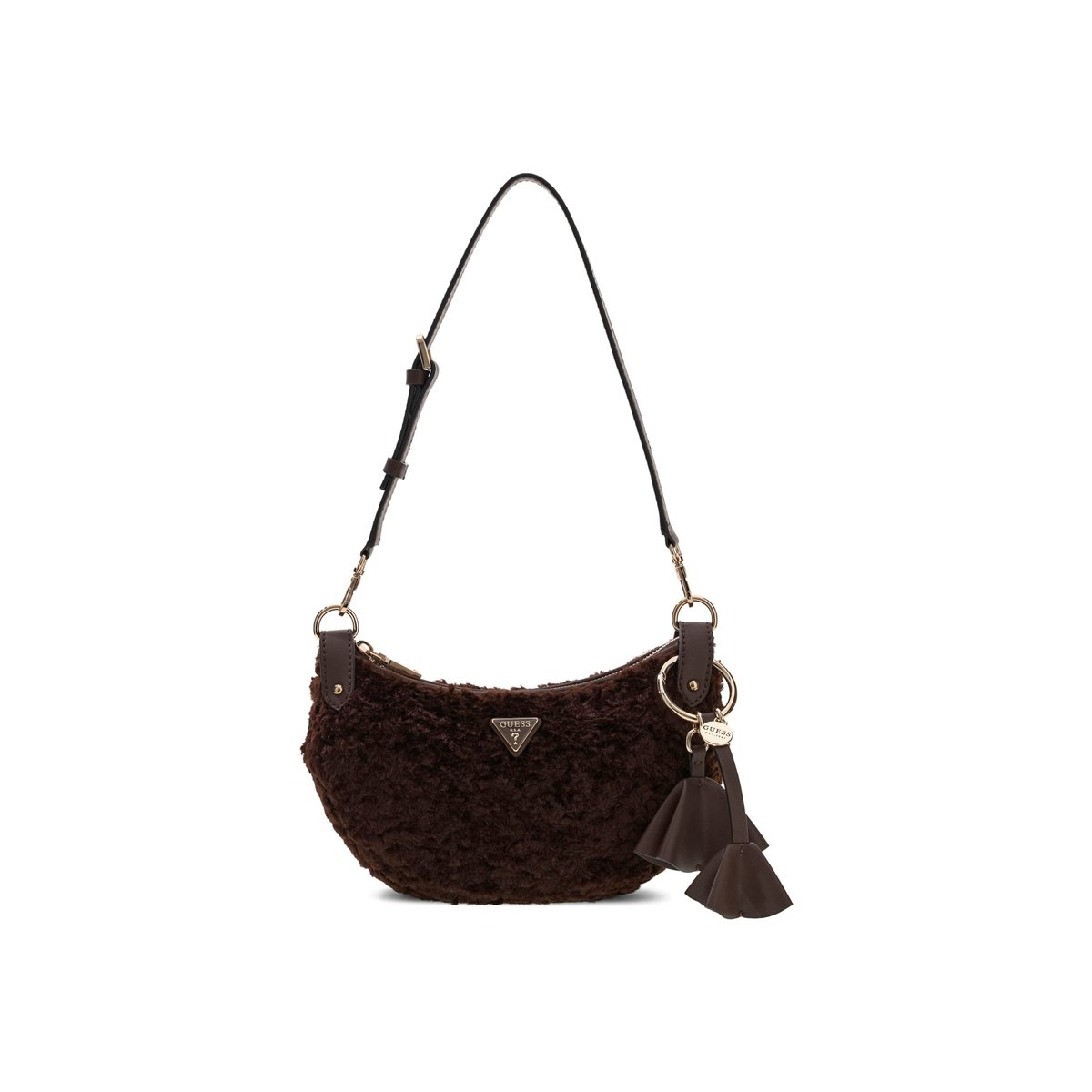 Sac À Épaule Katie marron, GUESS