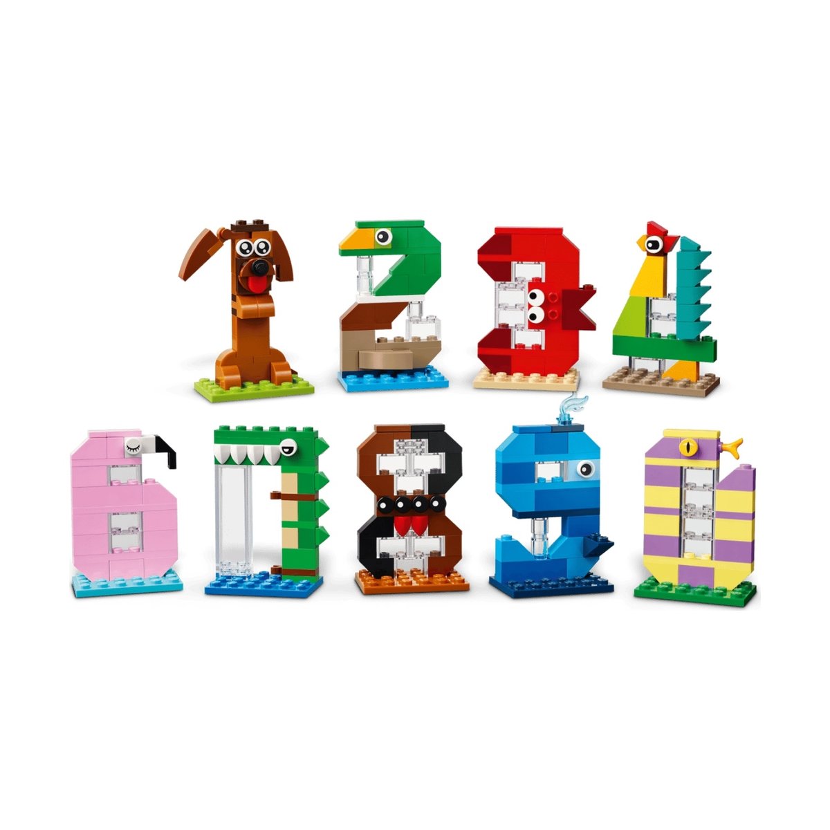 LEGO - Les chiffres d'anniversaire - 40807 multicolore, LEGO