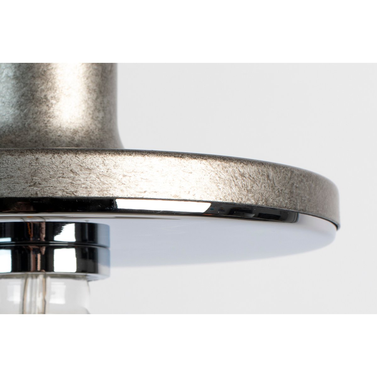 Suspension en fer SKYE argent, ZUIVER