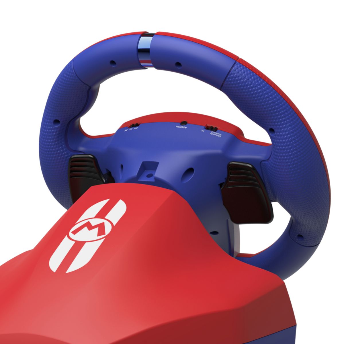Volant + Pédalier Mario Kart Racing Wheel Pro Mini couleur unique, HORI