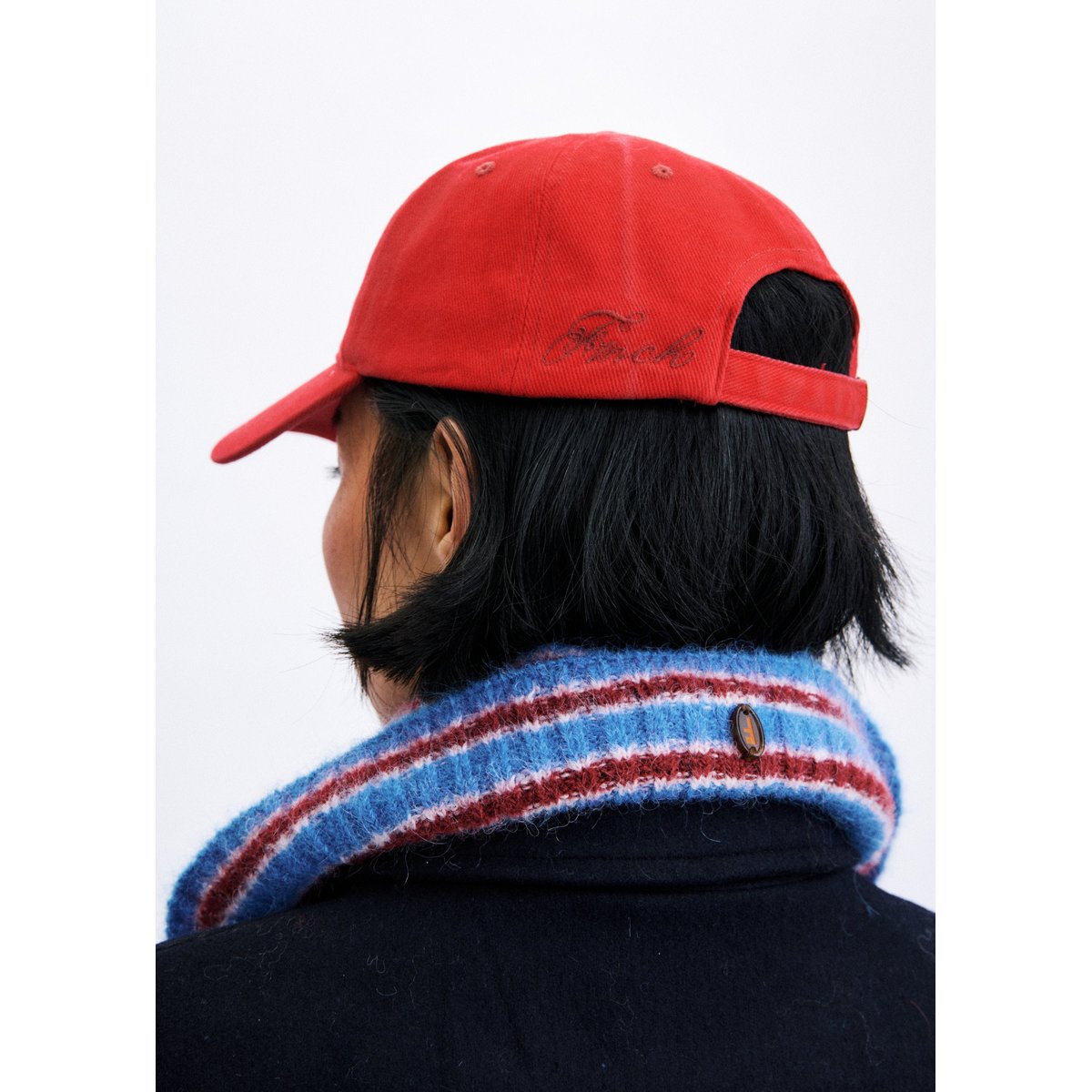 Casquette Lycoris en coton LYCORIS rouge, FRNCH