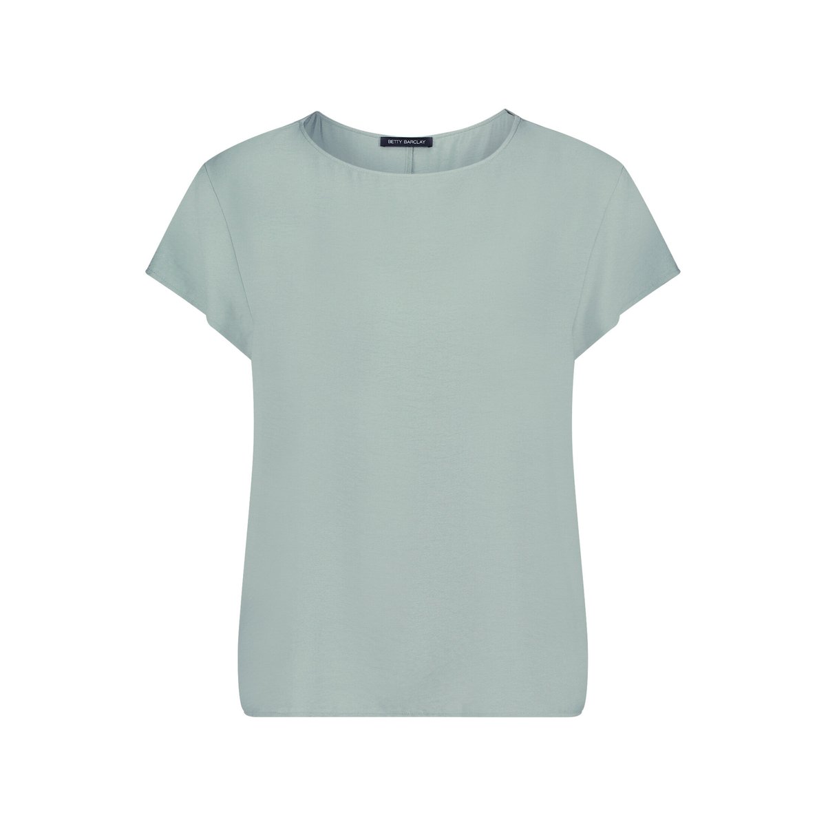 T-shirt façon blouse unicolore chinois green, BETTY BARCLAY