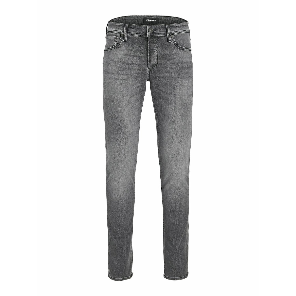 Glenn Slim Stretch Jeans black denim, JACK & JONES