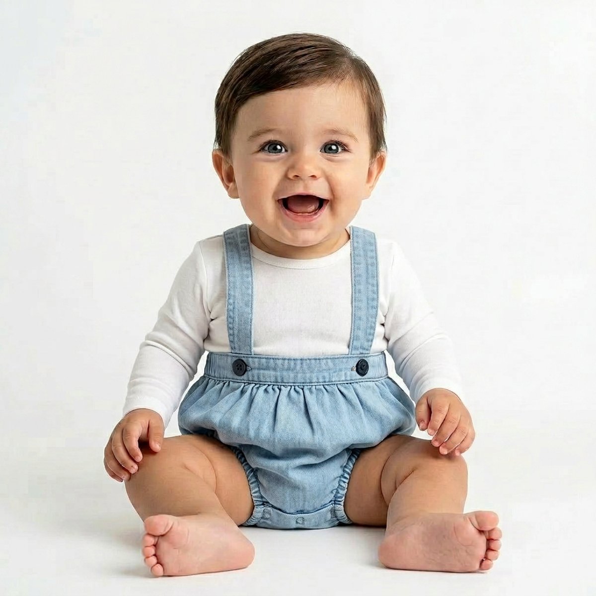 Salopette bébé - Très bon état bleu, BONTON