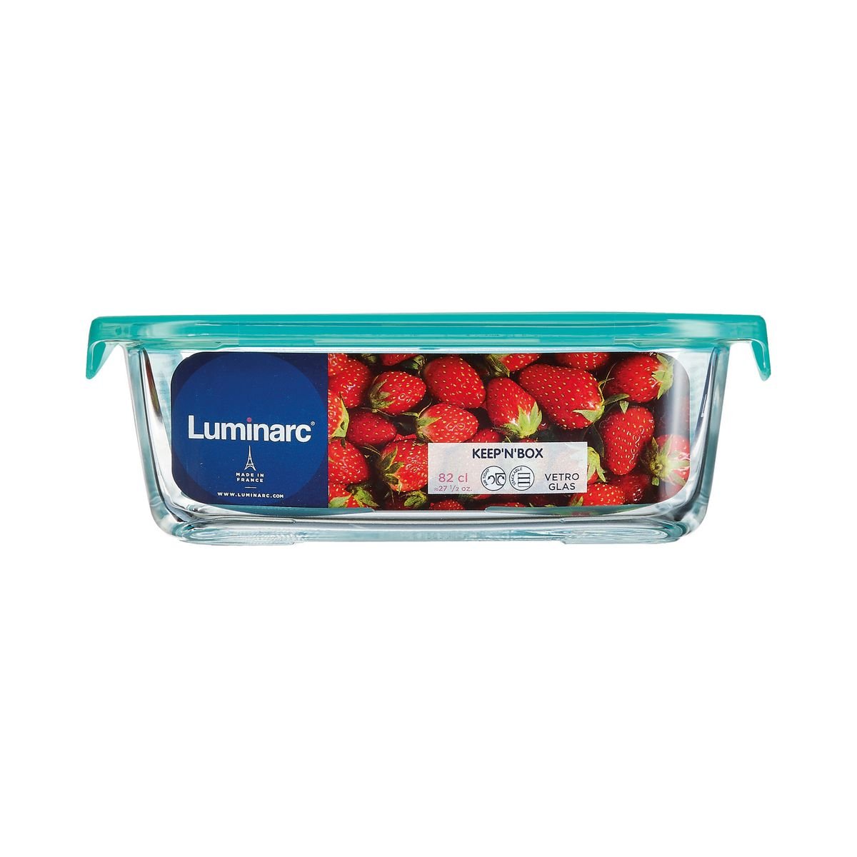 Boite rectangle en verre 197cL -KEEP'N BOX transparent, LUMINARC