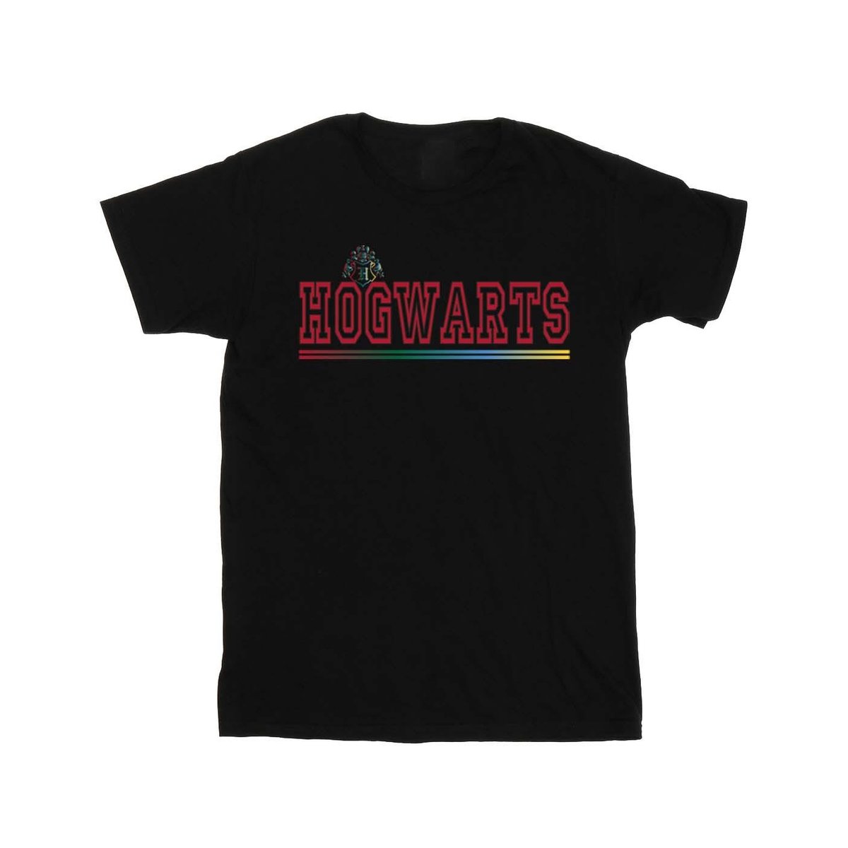 T-shirt HOGWARTS noir, HARRY POTTER