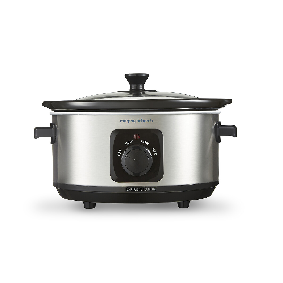 Stainless Steel 3.5L Slow Cooker - 460017 silver-coloured, MORPHY RICHARDS