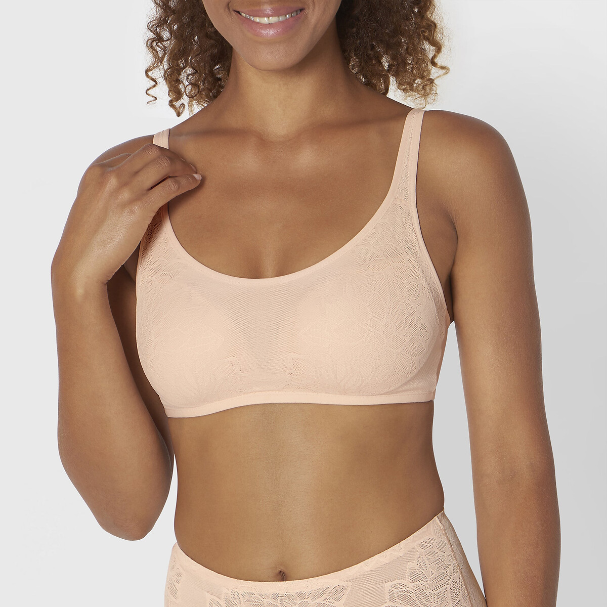 Fit Smart Padded Bra Without Underwiring skintone, TRIUMPH