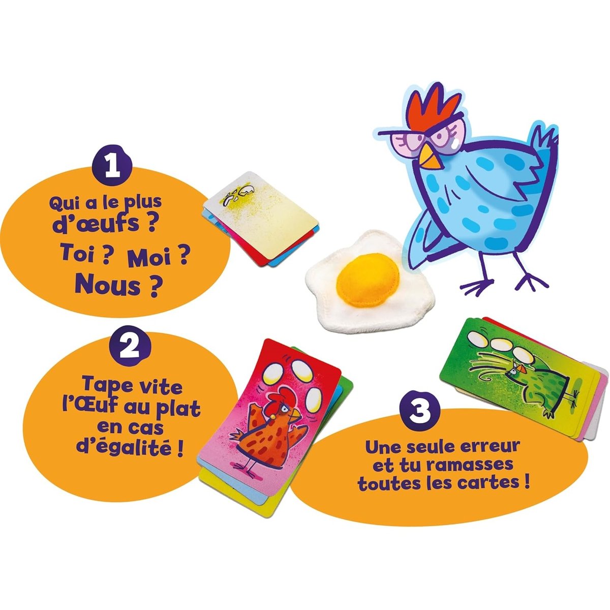 Oeuf Pour Oeuf orange, GIGAMIC