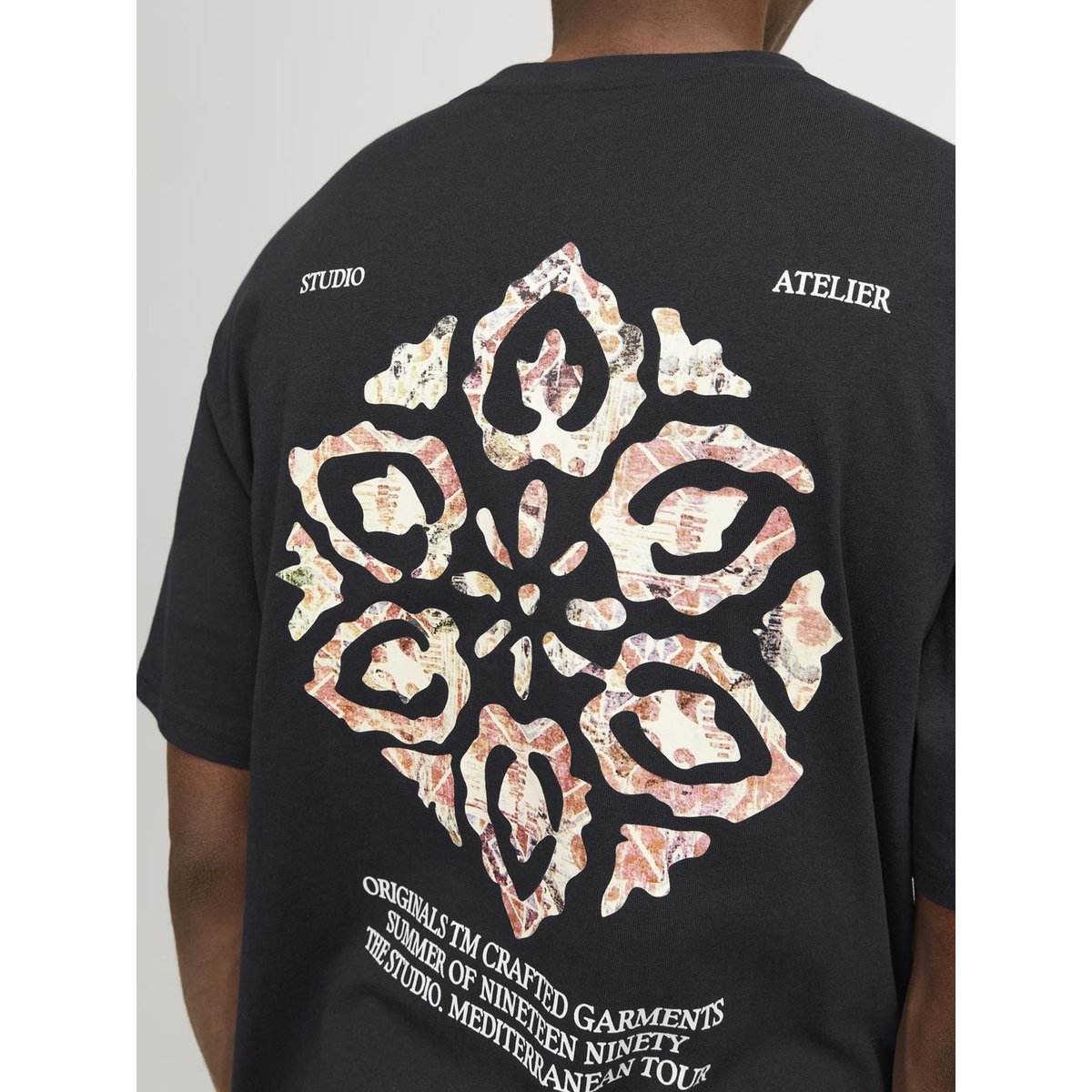 T-shirt Imprimé T-shirt noire - black, JACK & JONES