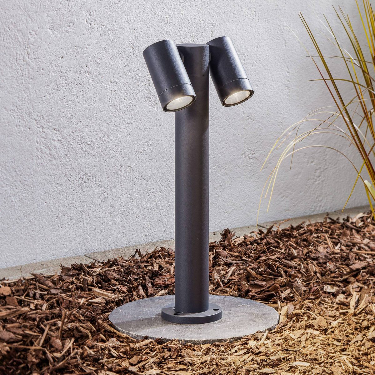Luminaire extérieur en aluminium moderne anthracite, PRIOS