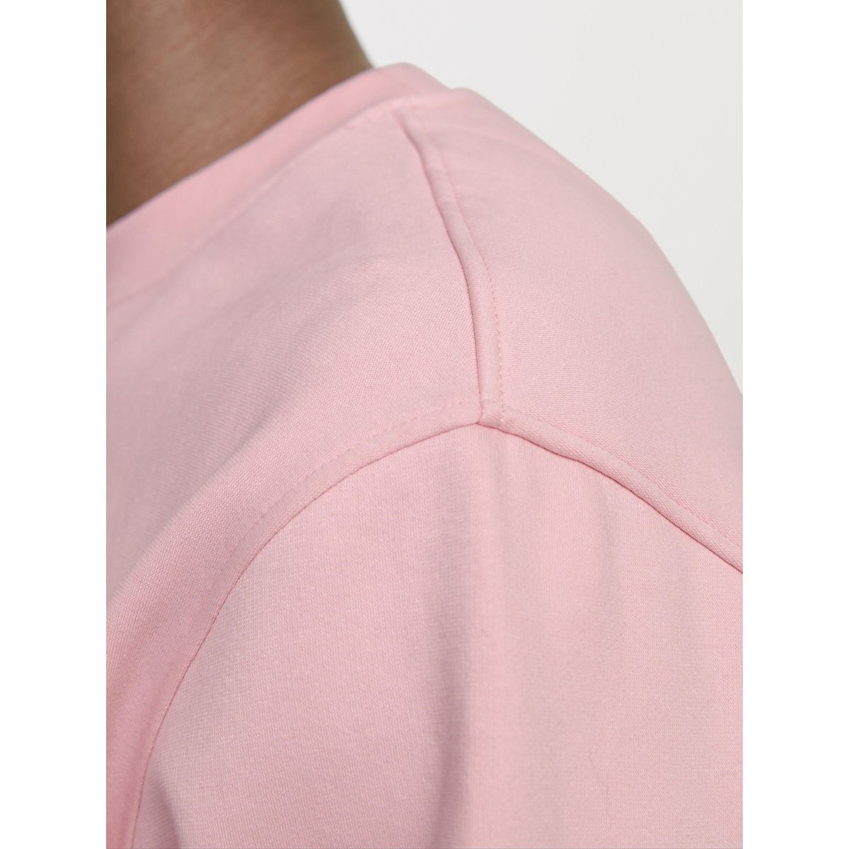 Sweat ample col rond tickled pink, JACK & JONES