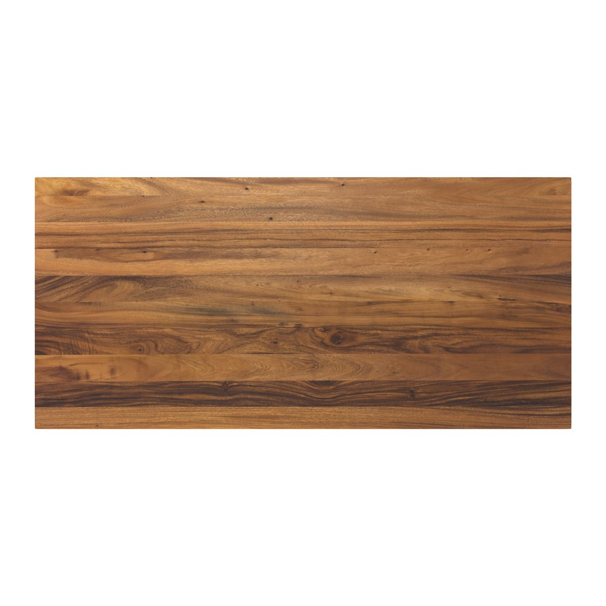 Table rectangulaire 8 personnes en bois de suar et métal 220 cm - SUDIRMAN bois naturel, MAISON PAVANE