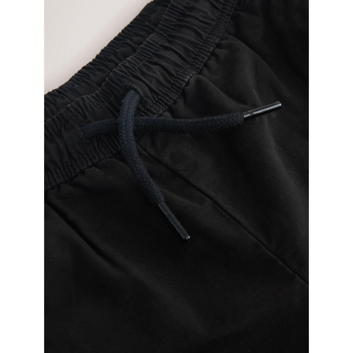Pantalon tissé à enfiler noir, NEXT