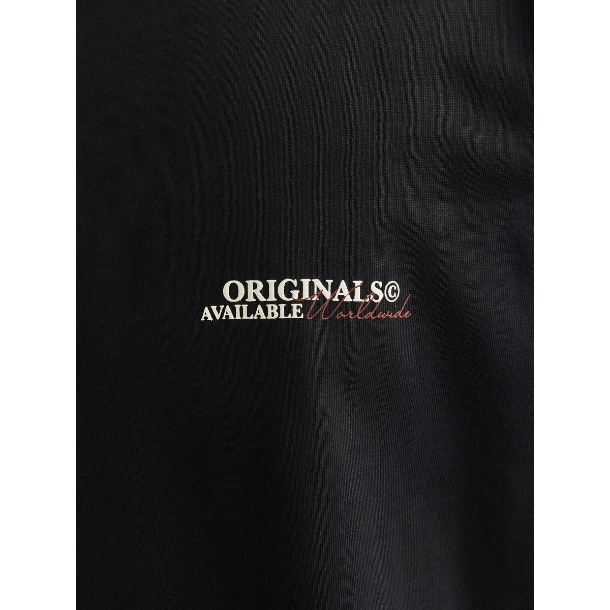 T-Shirt noire - black, JACK & JONES