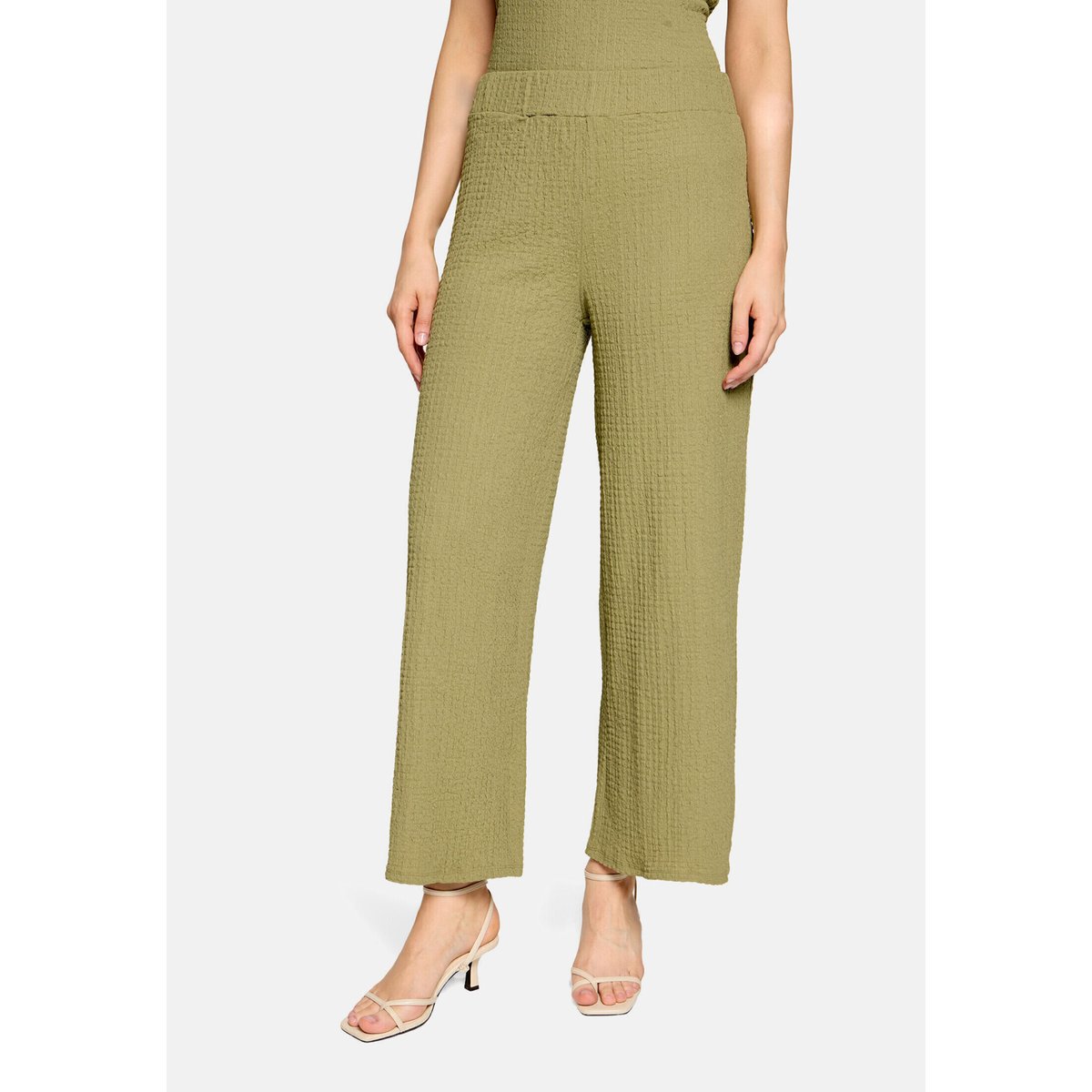 Jupe-culotte à élastique soft olive, BETTY BARCLAY