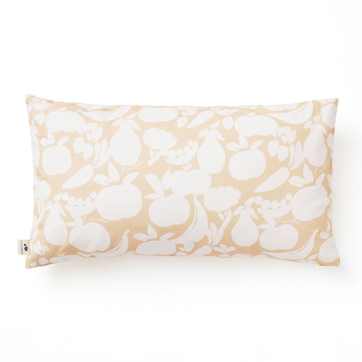Coussin déco en coton bio DELICE multicolore, COCOEKO