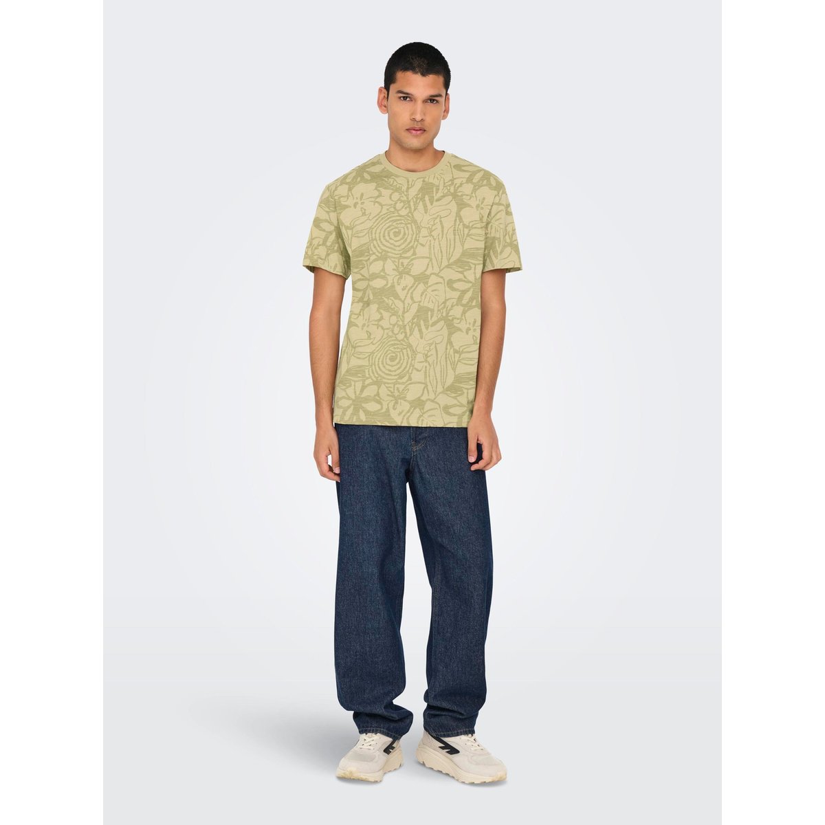 T-Shirt irish cream, ONLY & SONS
