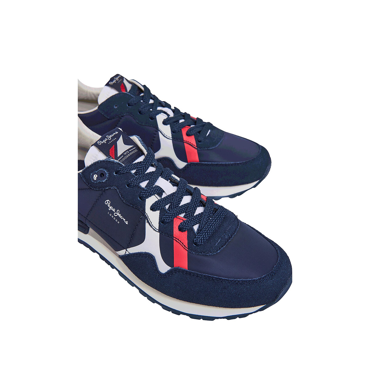 Baskets basses Brit Road bleu marine, PEPE JEANS