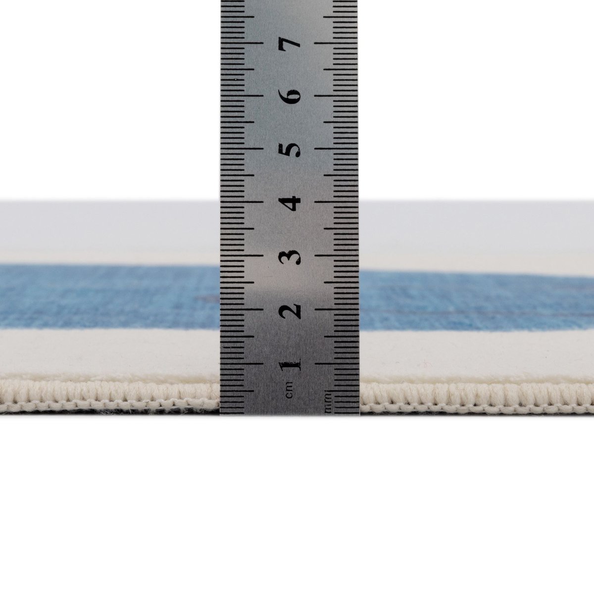 Tapis de bain moelleux aux couleurs vives - ARIELLA bleu multicolore, GINO FALCONE
