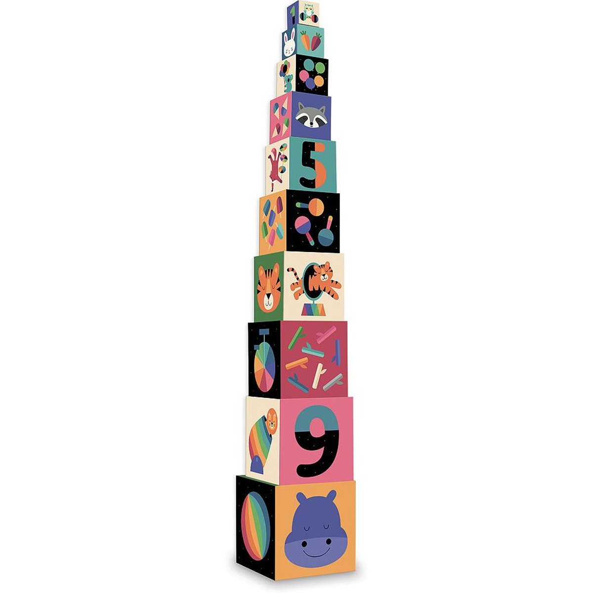 Cubes gigognes arc en ciel Andy Westface multicolore, VILAC