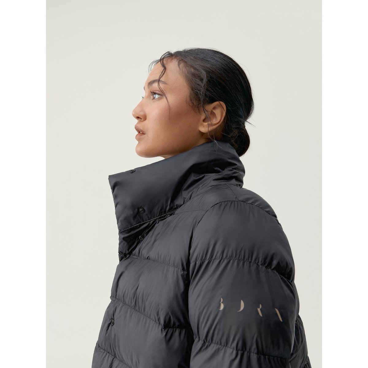 Veste de sport zippée Performance Athleisure VEGAN HACK noir, BORN