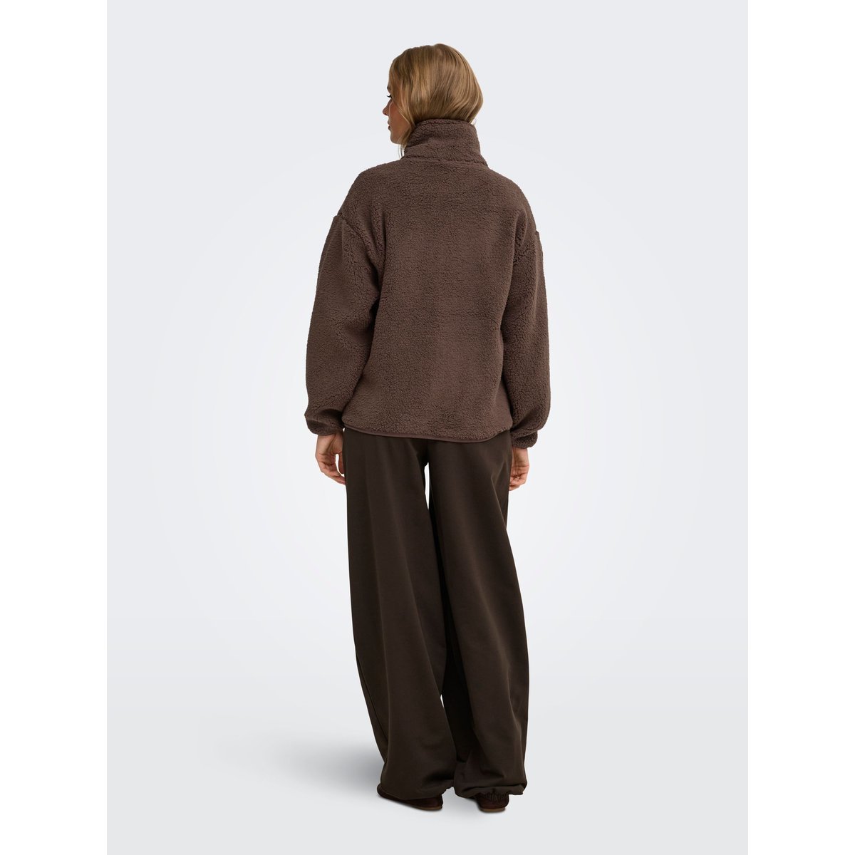 Sweat-Shirt En Polaire coffee bean, ONLY