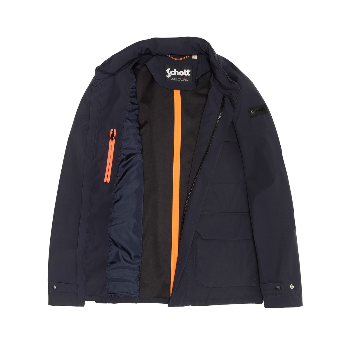 Veste de combat technique bleu marine foncé, SCHOTT