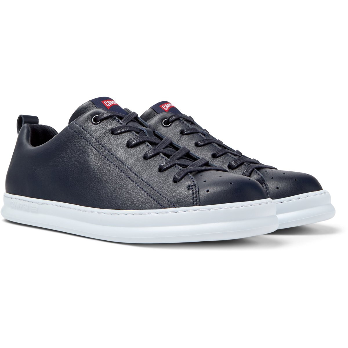 Baskets Runner Four cuir bleu, CAMPER