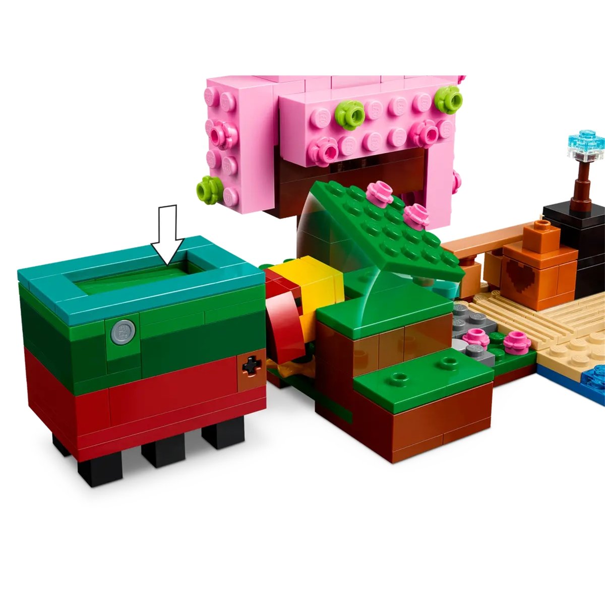 LEGO Minecraft : Le Jardin des Cerisiers en Fleurs - Set 21260 pour Enfants multicolore, LEGO