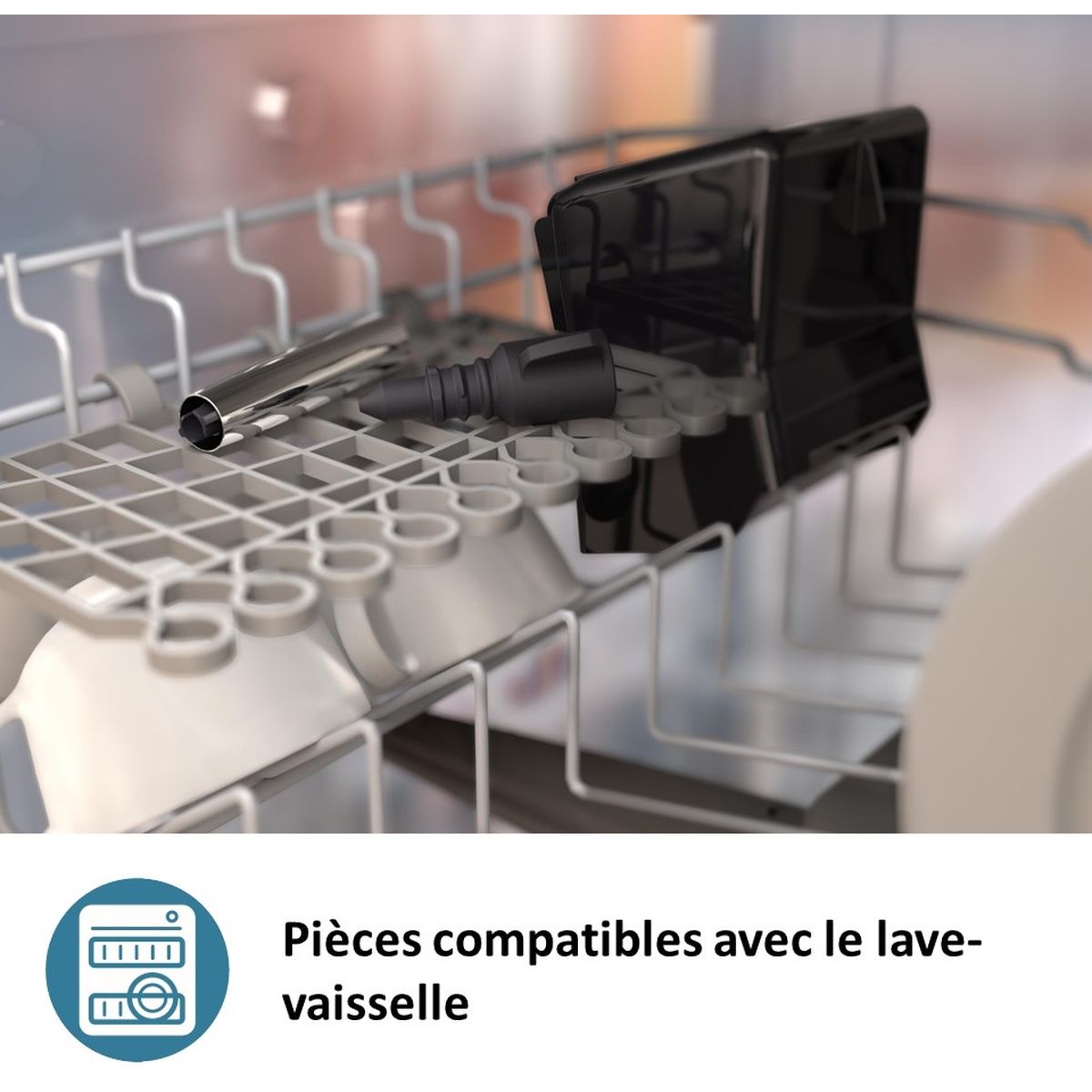 Expresso Broyeur LatteGo Silent Brew EP3349/70 couleur unique, PHILIPS