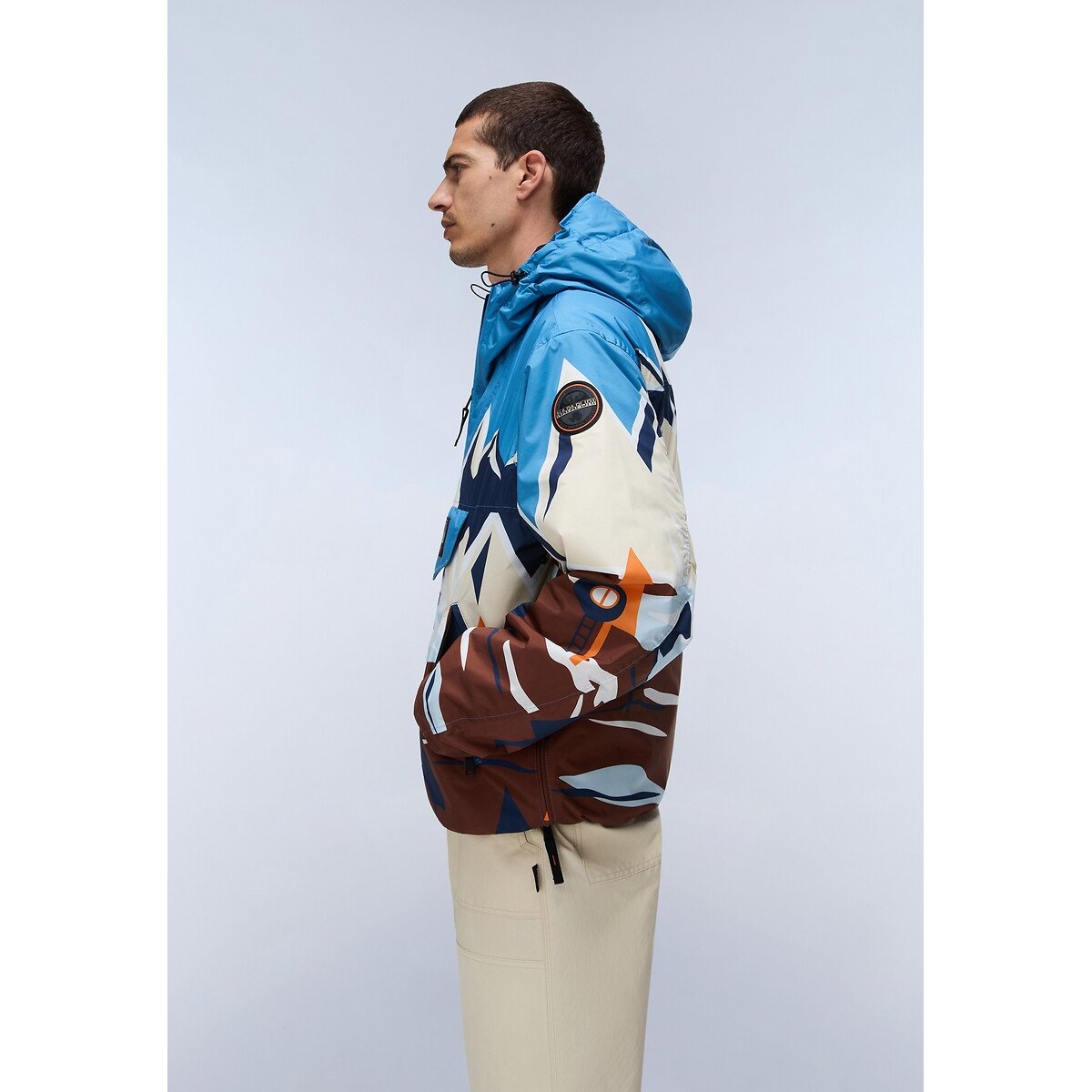 Manteau d'hiver, RAINFOREST NEXT bleu marine imprimé, NAPAPIJRI
