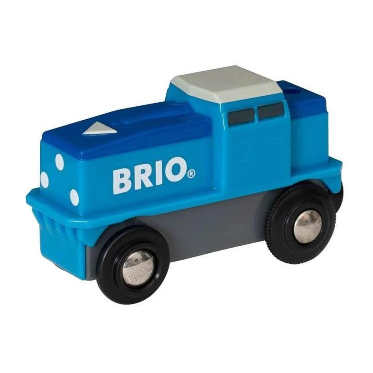 Locomotive de fret à pile bleu, BRIO