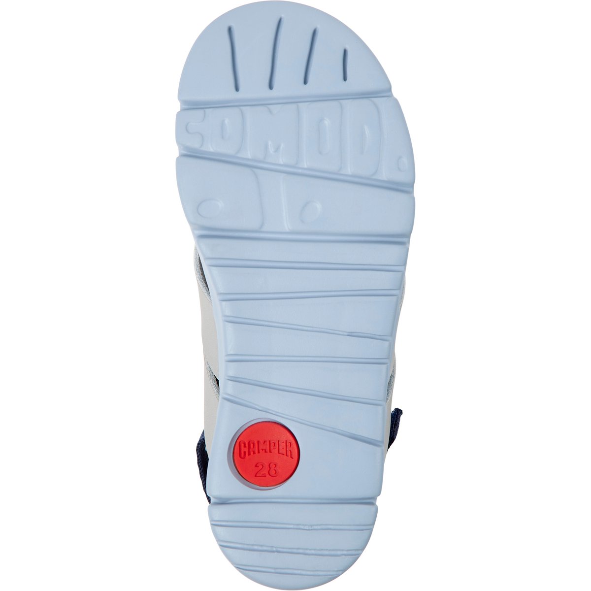 Sandales Oruga cuir argent, CAMPER