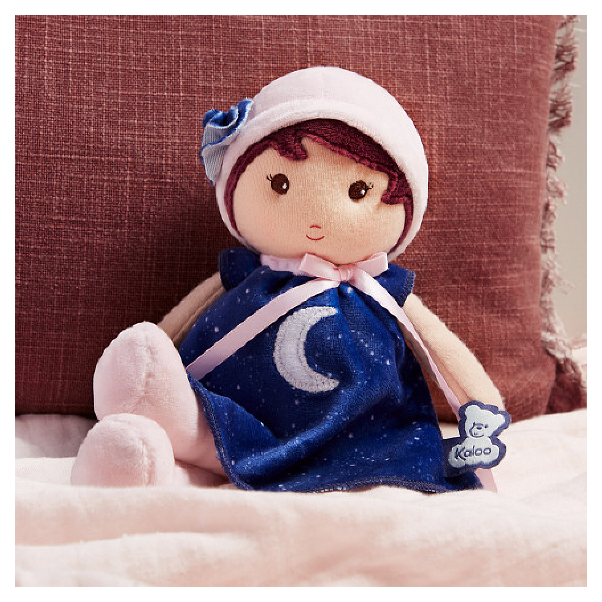Poupée Tendresse 25 cm Aurore bleu, KALOO