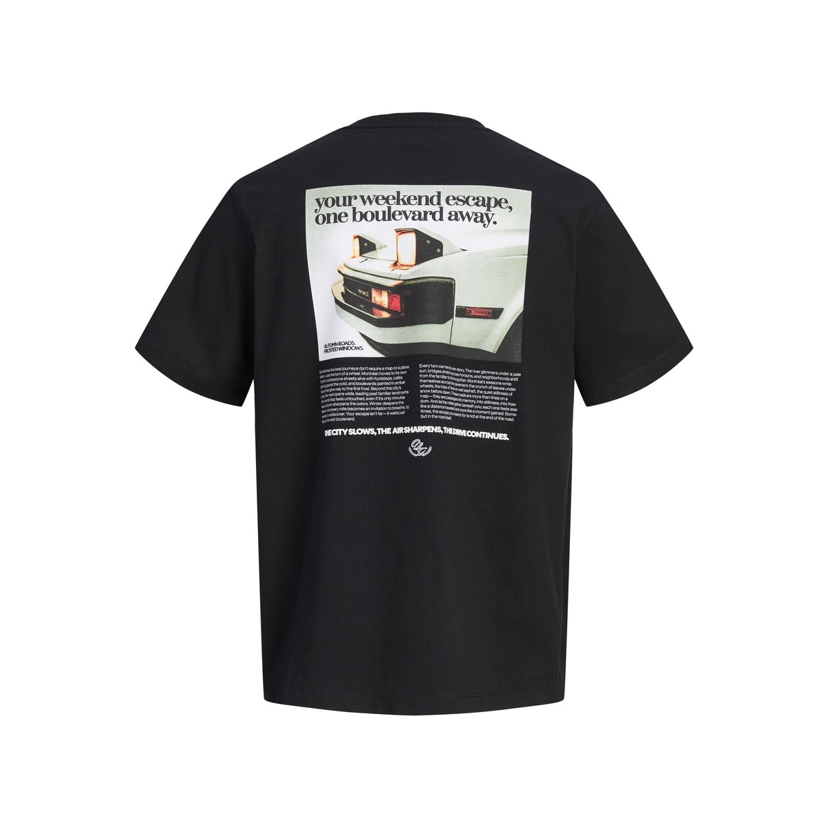 T-Shirt black 1, JACK & JONES