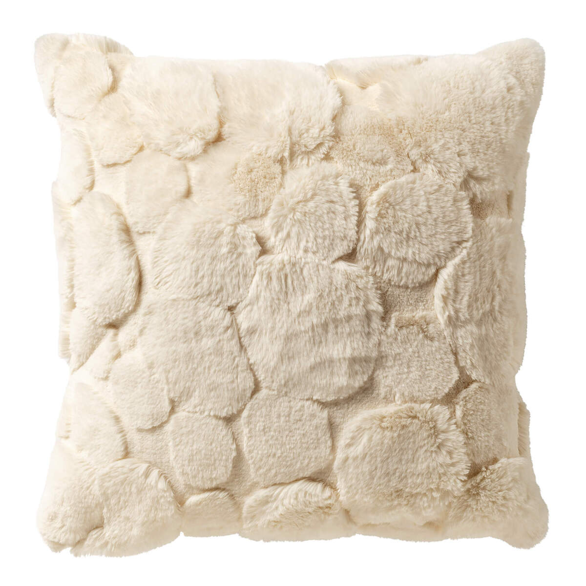 Housse de coussin Pom blanc cassé, DUTCH DECOR