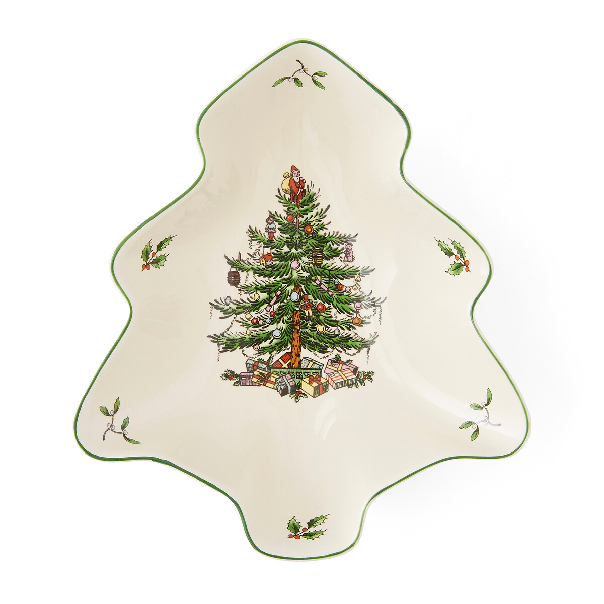 Christmas Tree Serving Dish green, SPODE