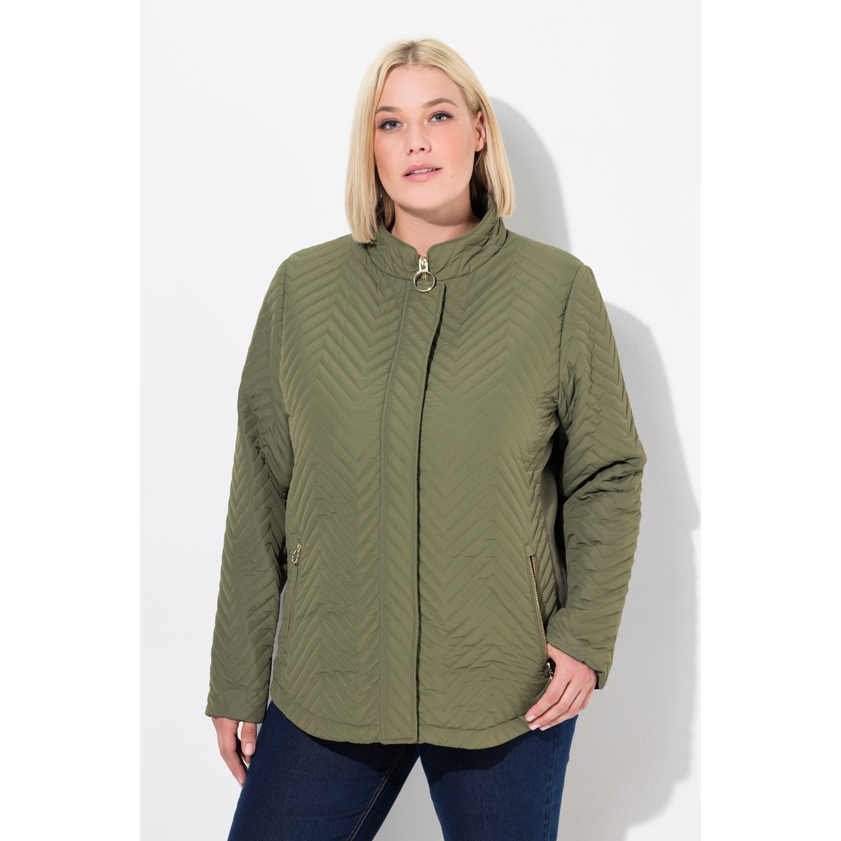 Veste matelassée vert loden, ULLA POPKEN