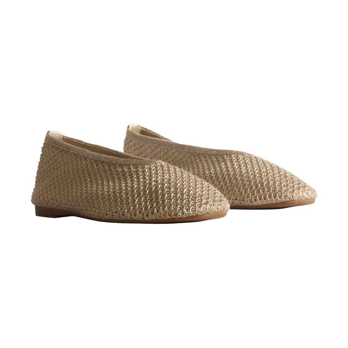Ballerine à Enfiler or, ENZA NUCCI