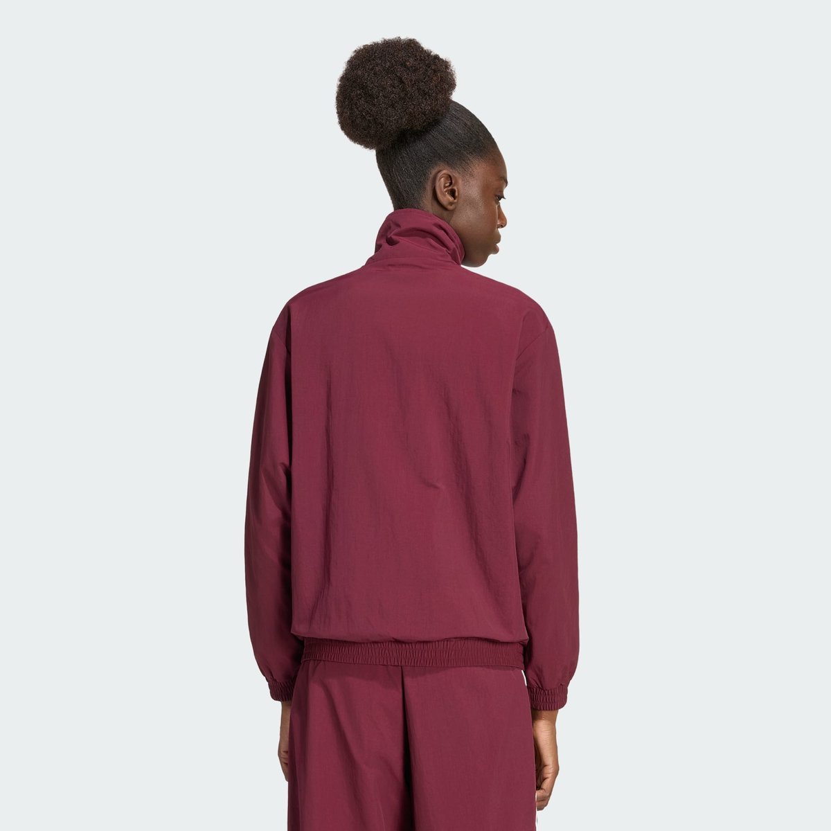 Veste De Survêtement Ample Motif Floral Firebird Veste De Survêtement Ample Motif Floral Firebird maroon, adidas Originals