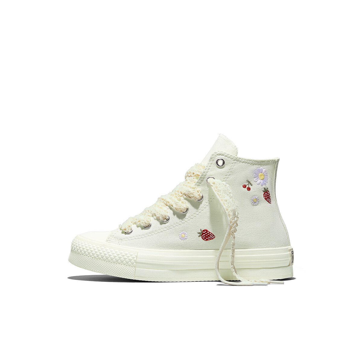 Baskets CHUCK TAYLOR ALL STAR EVA LIFT HI SUMMER MARKET blanc, CONVERSE