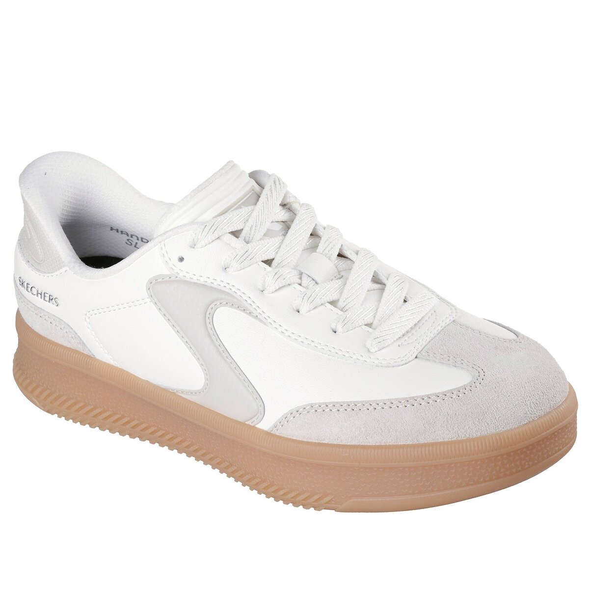 Hotshot Hi Lifted Luxe Slip-Ins Trainers ecru , SKECHERS