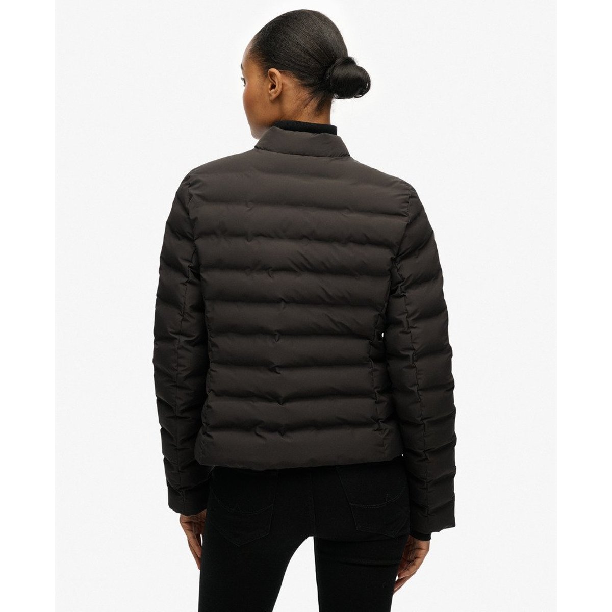 Veste Matelassée City Fuji noir, SUPERDRY