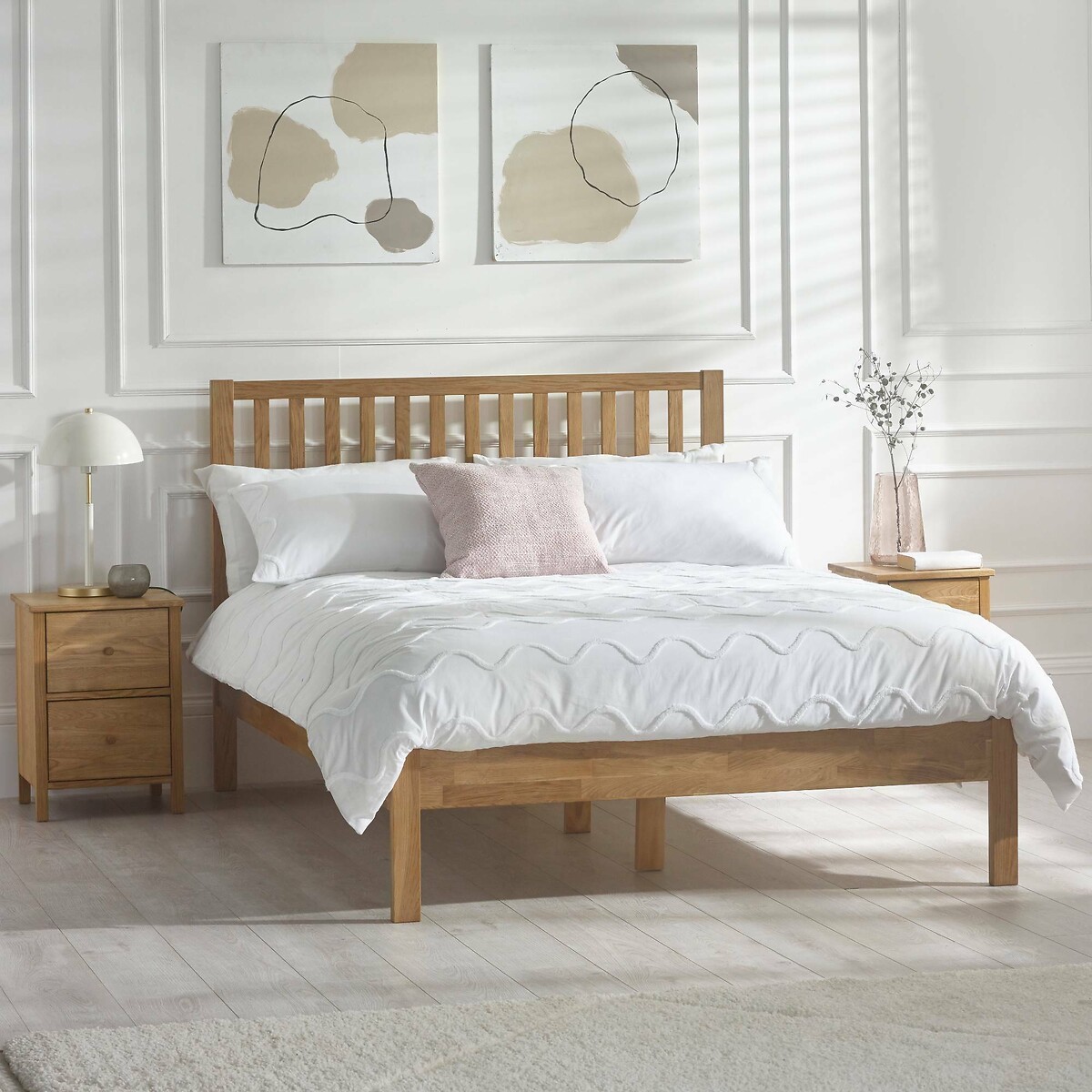 Coxhead Oak Bed oak, SO'HOME