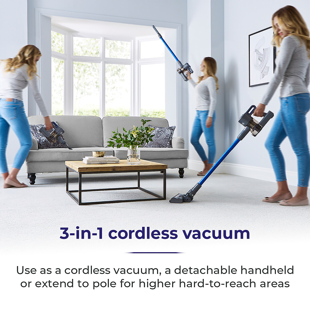 VL30 Plus 22.2V Cordless Vacuum - Grey - T513003 grey, TOWER