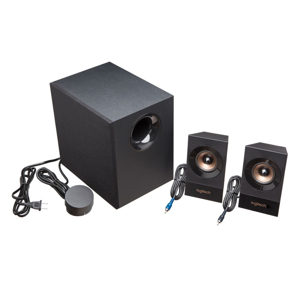 Enceinte PC Z533 2.1 Dark noir, LOGITECH