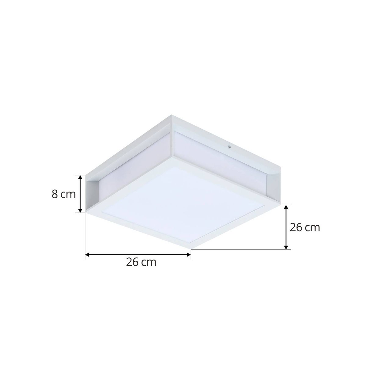 Applique extérieure moderne, Sivana blanc, LINDBY