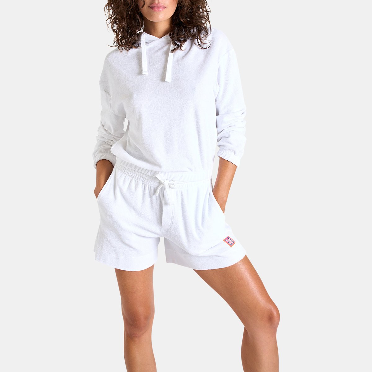 Sweatshirt Oneka - SEASPONGE blanc, BANANA MOON